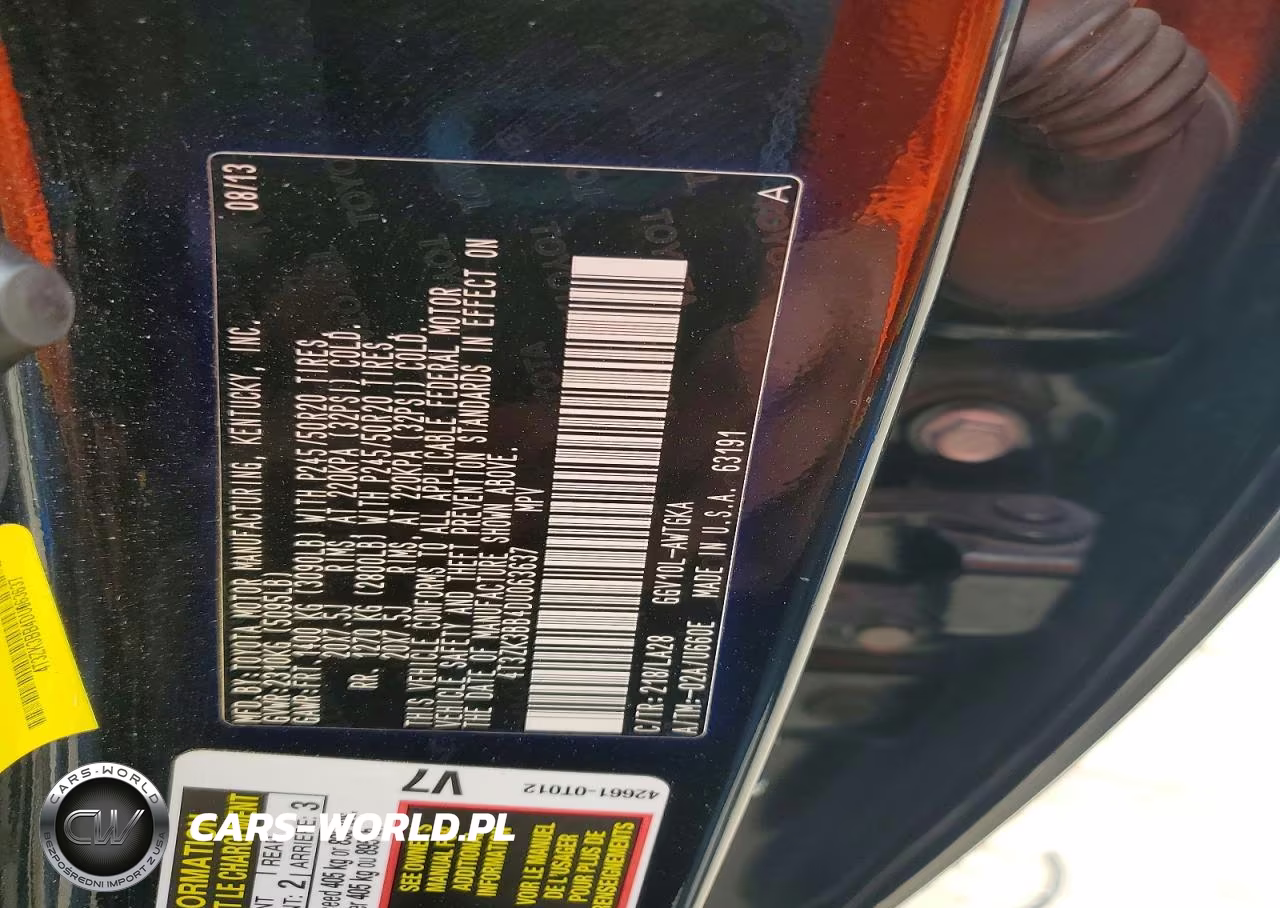 2013 Toyota Venza Xle VIN:4T3ZK3BB4DU063637 - 13