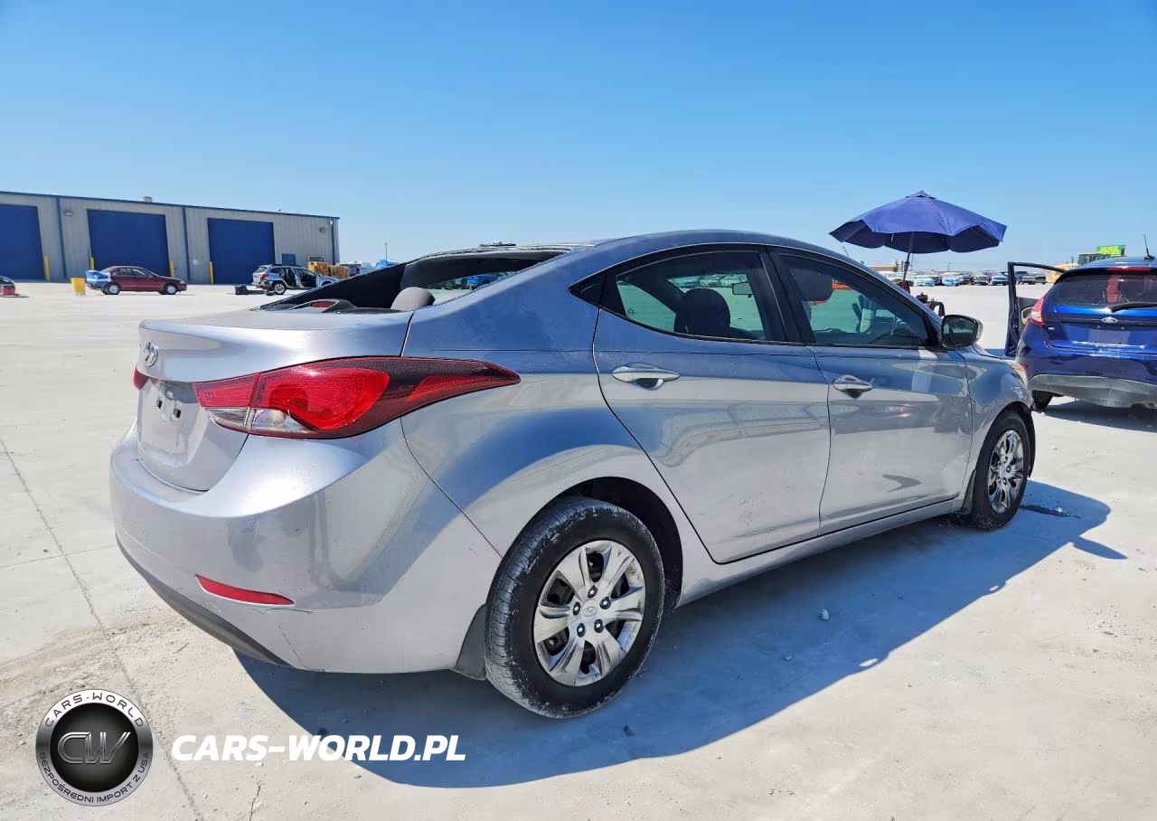 2016 Hyundai Elantra Se VIN:5NPDH4AE5GH755895 - 3