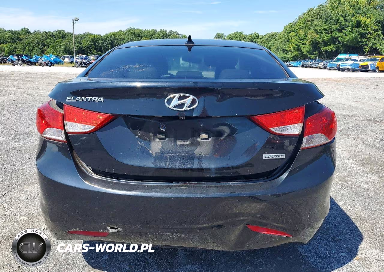 2013 Hyundai Elantra Limited VIN:KMHDH4AE8DU572455 - 6