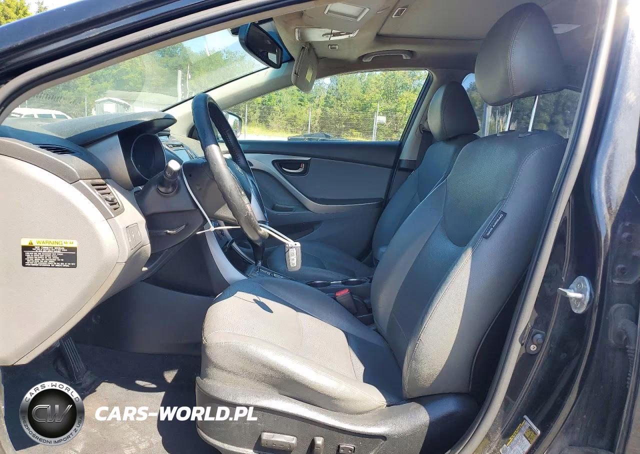 2013 Hyundai Elantra Limited VIN:KMHDH4AE8DU572455 - 7