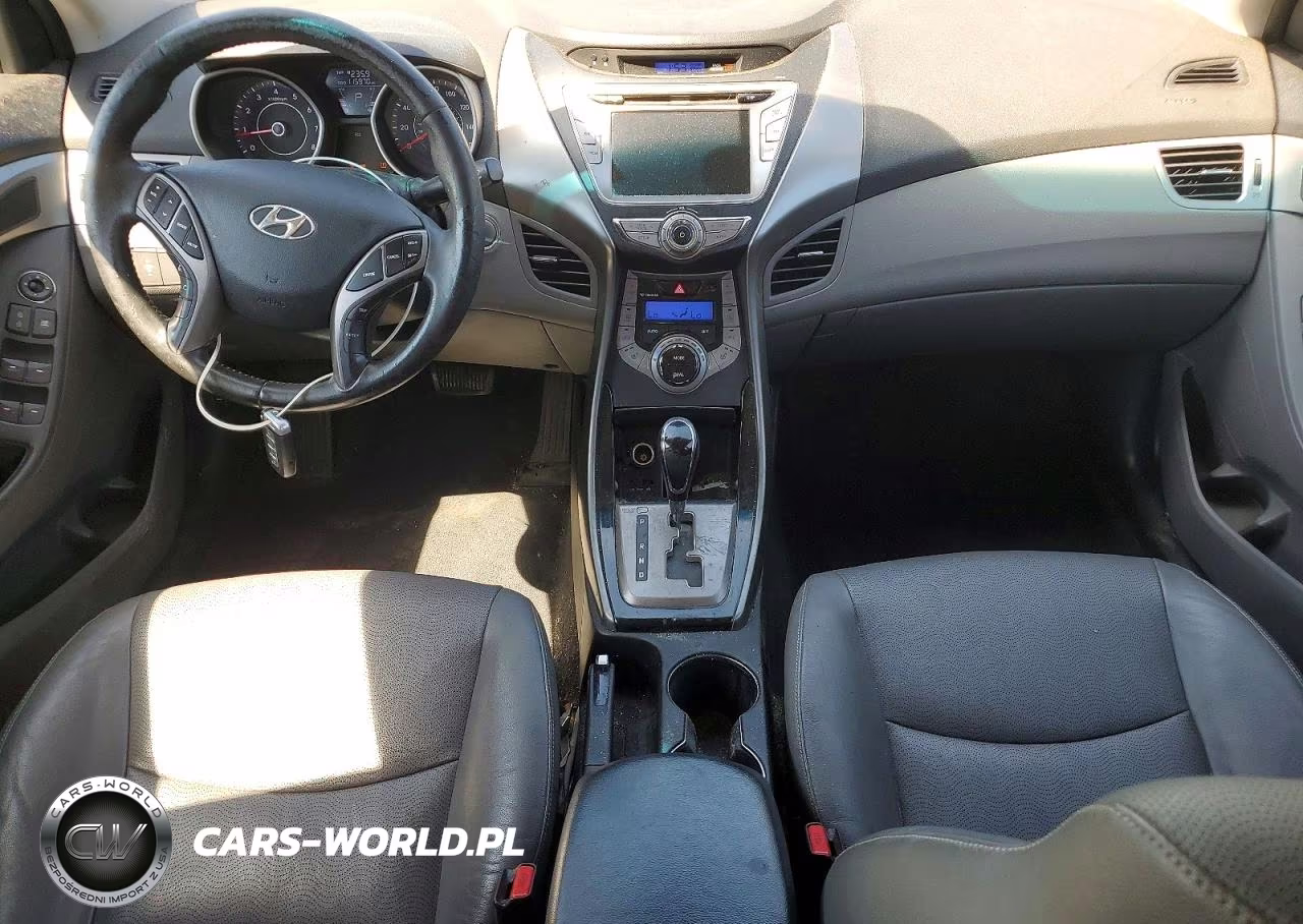 2013 Hyundai Elantra Limited VIN:KMHDH4AE8DU572455 - 8