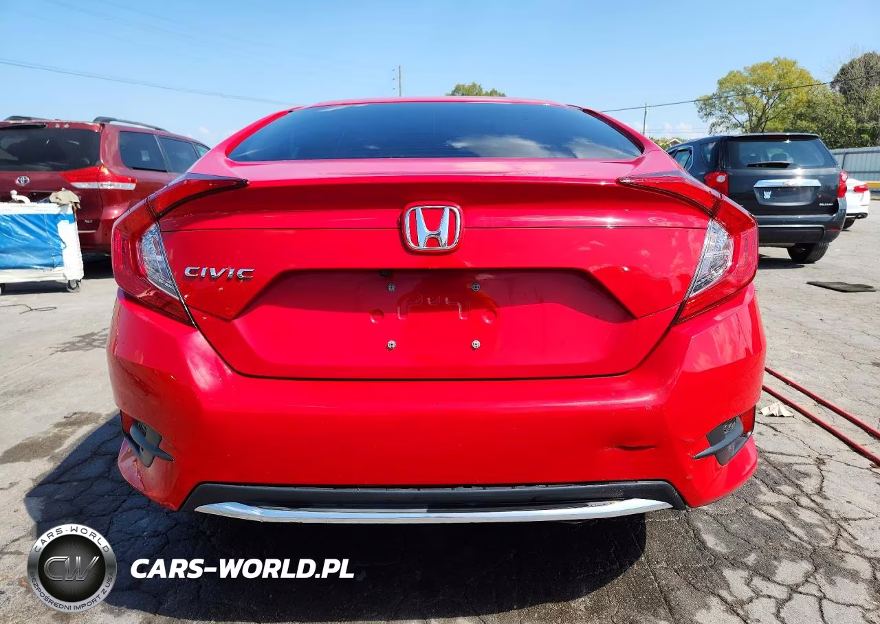 2020 Honda Civic Lx VIN:2HGFC2F68LH537211 - 6