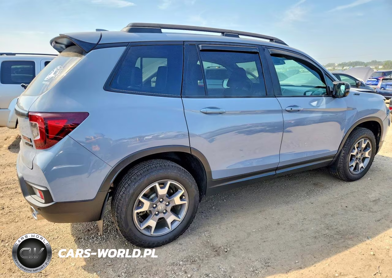 2022 Honda Passport Trail Sport VIN:5FNYF8H60NB022260 - 3
