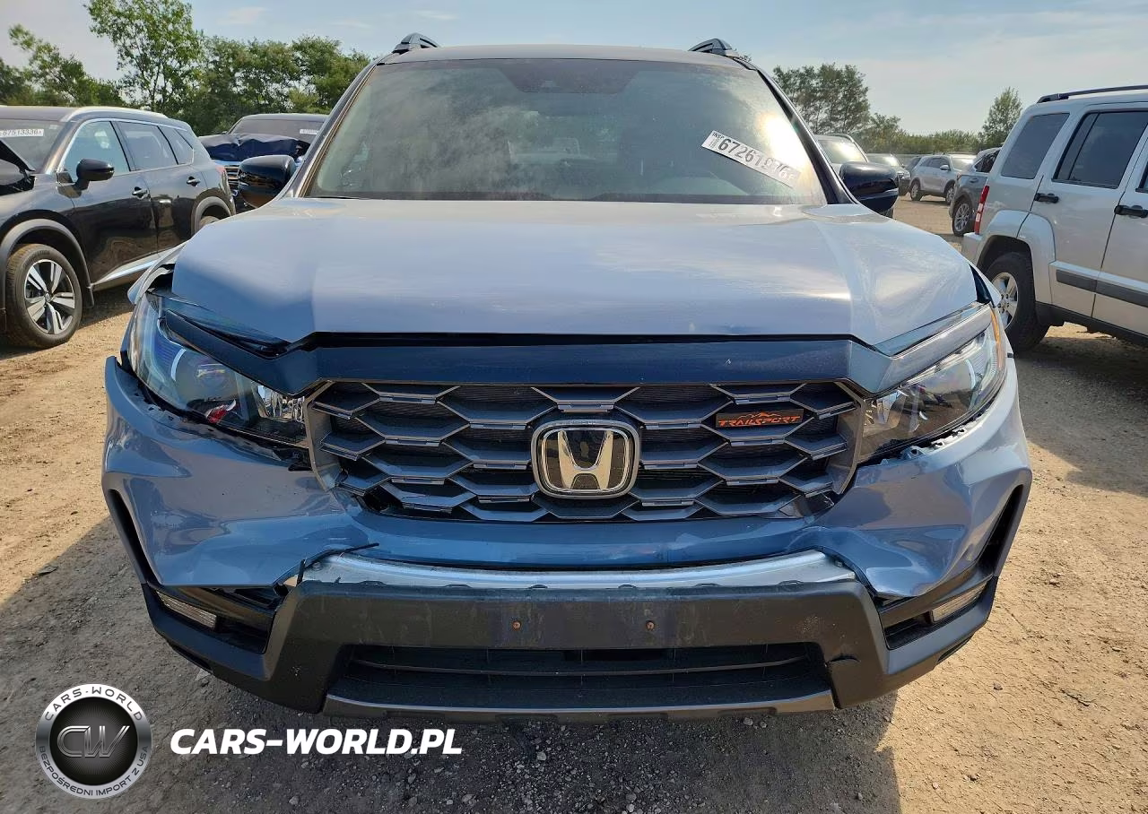 2022 Honda Passport Trail Sport VIN:5FNYF8H60NB022260 - 5