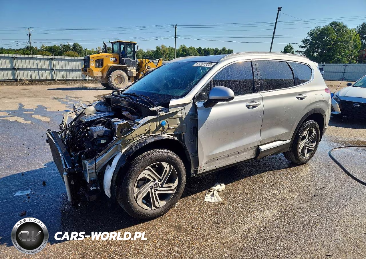 2022 Hyundai Santa Fe Sel VIN:5NMS24AJXNH433673 - 1