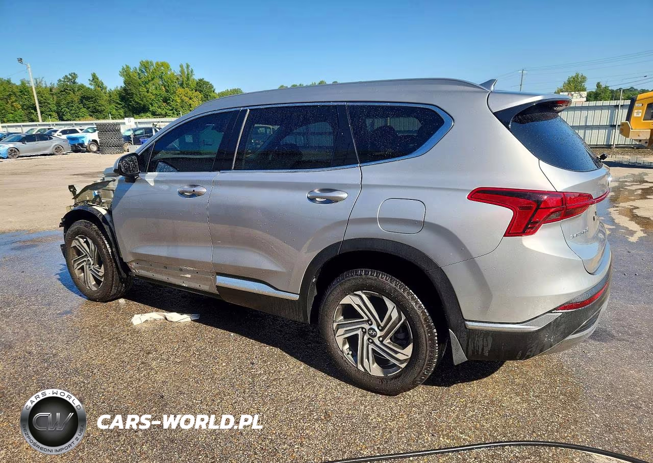 2022 Hyundai Santa Fe Sel VIN:5NMS24AJXNH433673 - 2