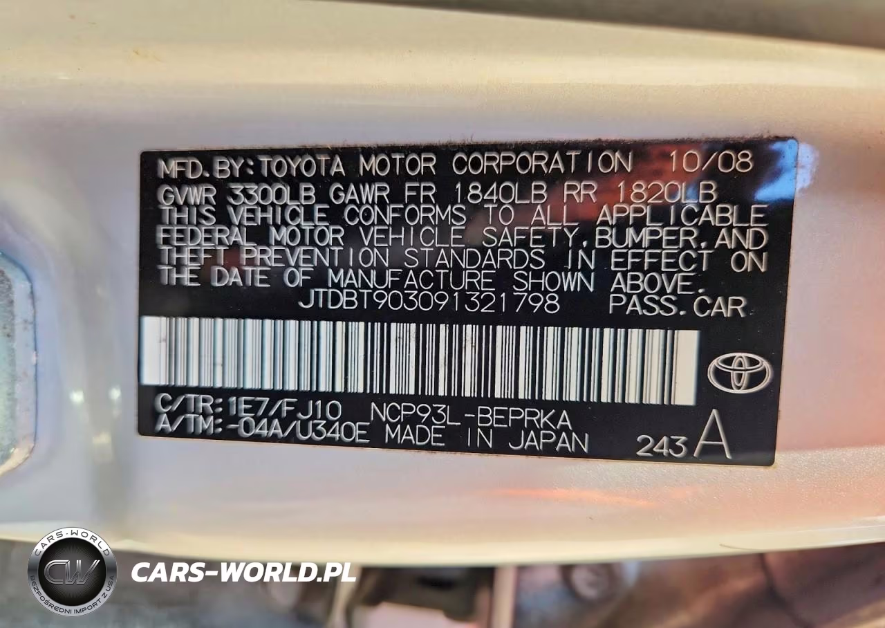 2006 Toyota Yaris VIN:JTDBT903091321798 - 12