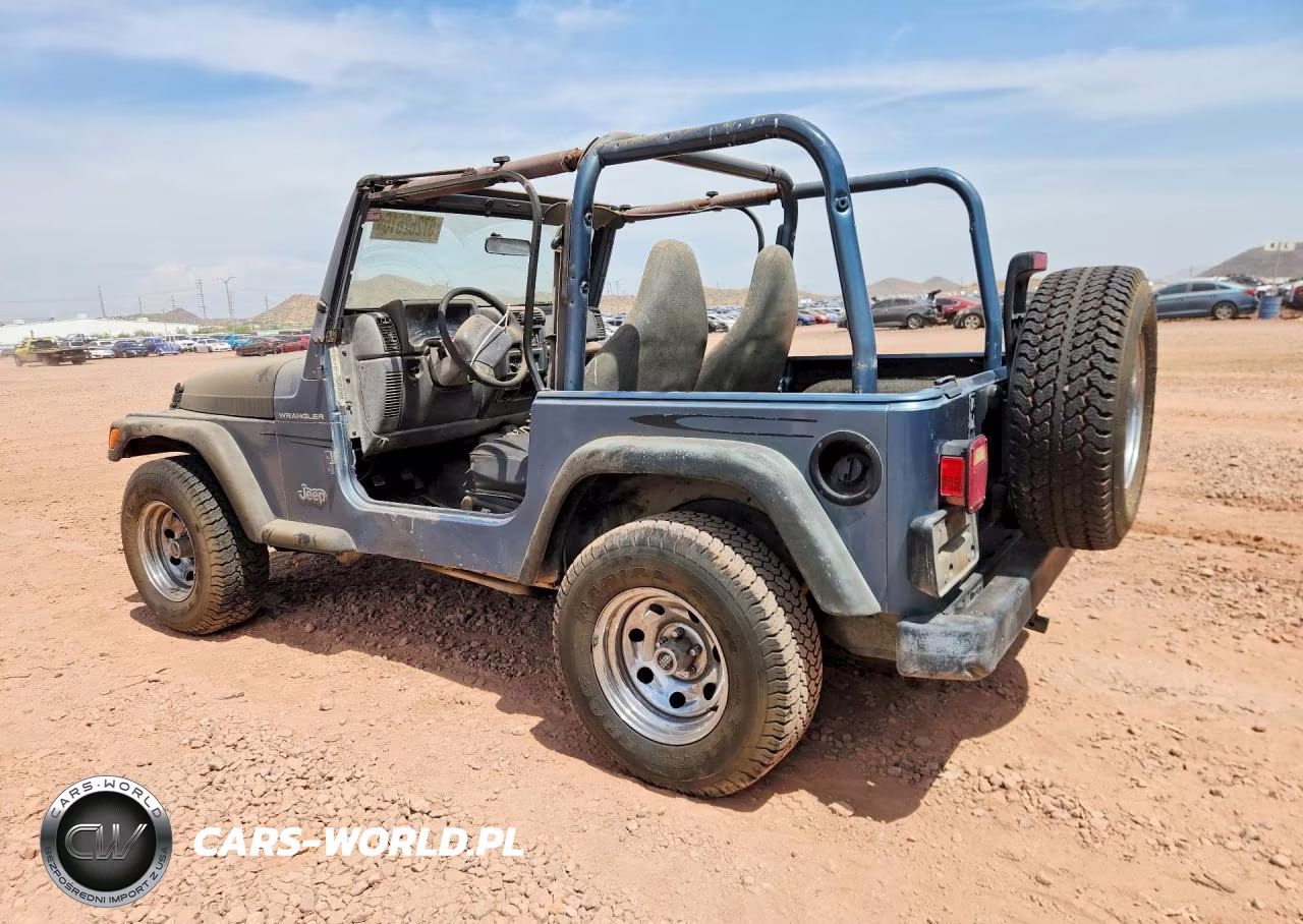 1999 Jeep Wrangler - Tj Se VIN:1J4FY29P1XP421784 - 2