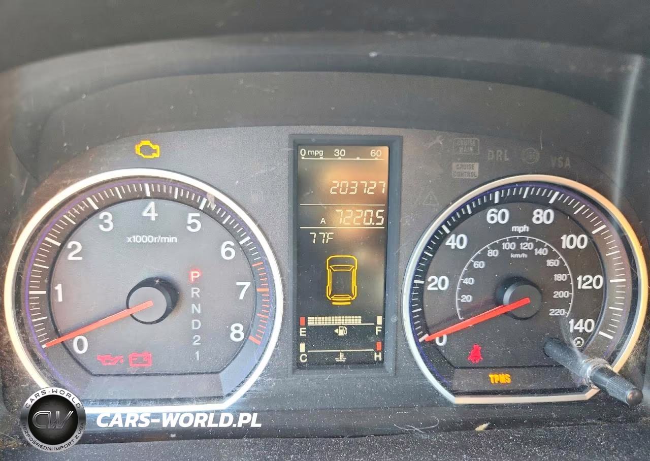 2007 Honda Cr-V Exl VIN:JHLRE48787C043661 - 9