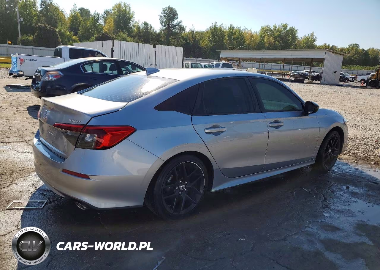 2022 Honda Civic Sport VIN:2HGFE2F57NH538967 - 3