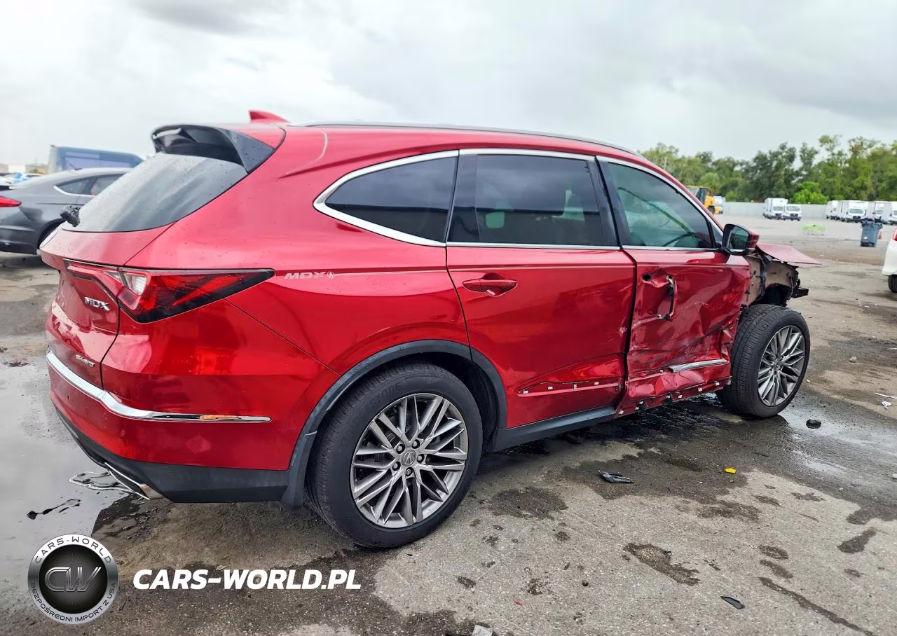 2022 Acura Mdx Advance VIN:5J8YE1H86NL032074 - 3