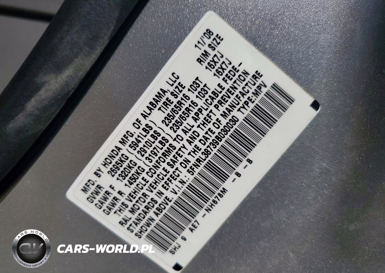2009 Honda Odyssey Exl VIN:5FNRL38739B030030 - 13