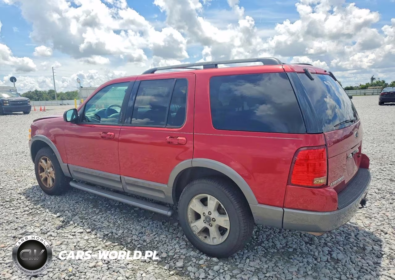 2003 Ford Explorer Xlt VIN:1FMZU63K93UC66184 - 2
