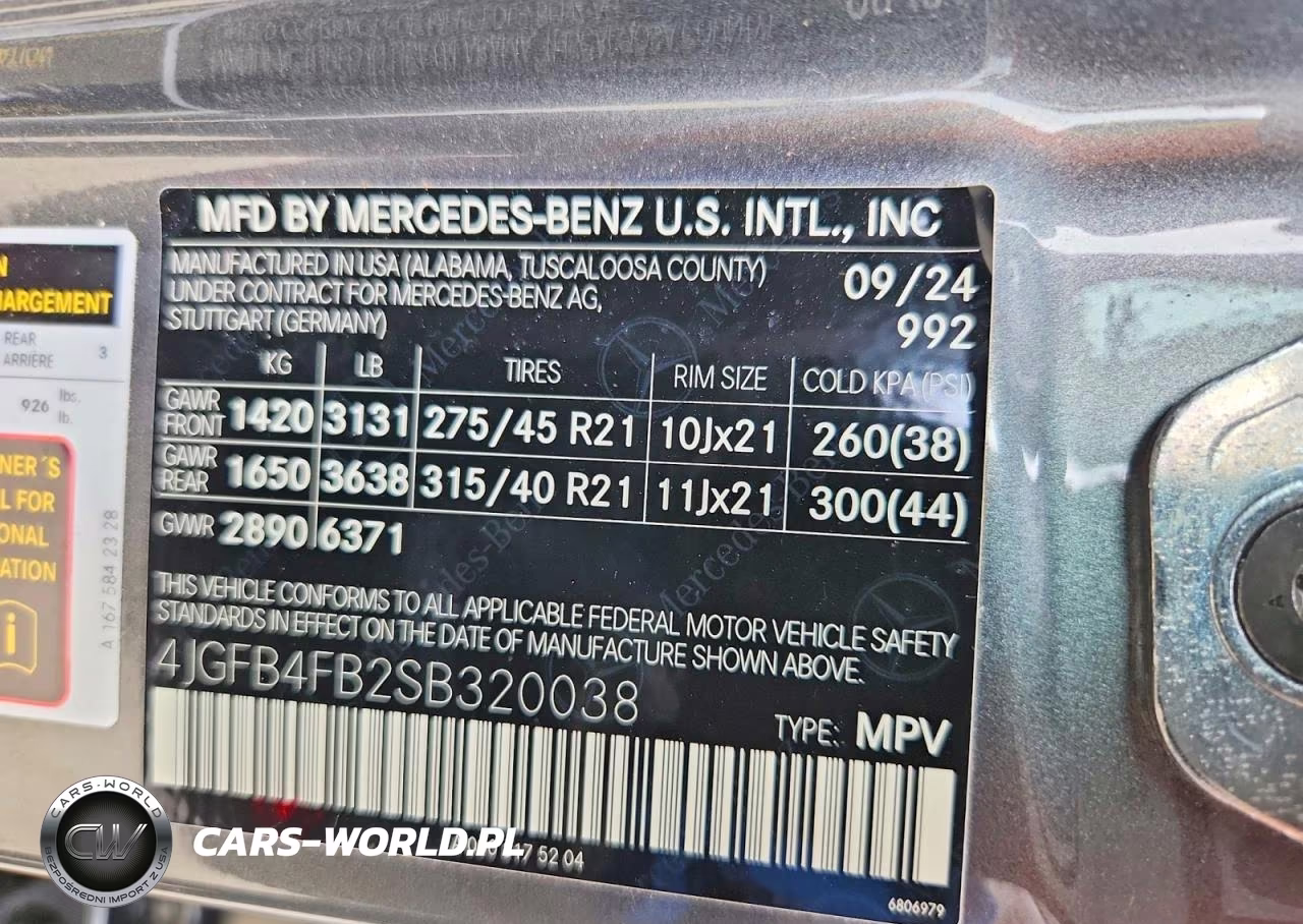 2025 Mercedes-Benz Gle 350 4Matic VIN:4JGFB4FB2SB320038 - 13