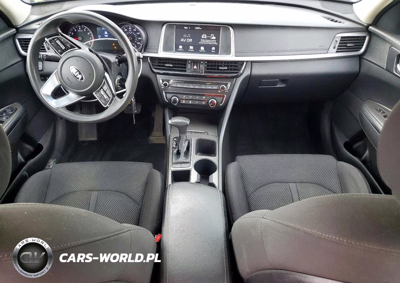 2019 Kia Optima Lx VIN:5XXGT4L30KG353200 - 8