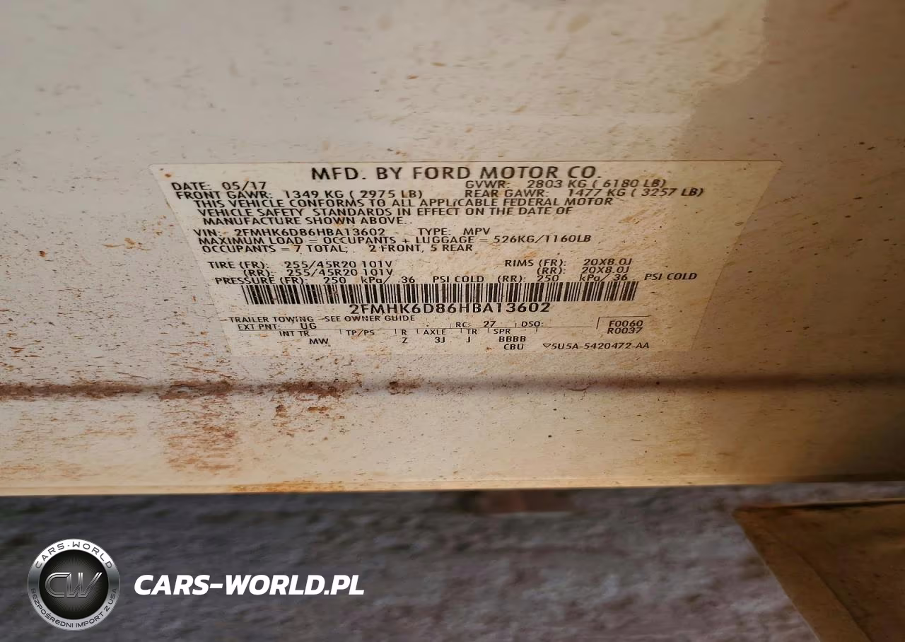 2017 Ford Flex Limited VIN:2FMHK6D86HBA13602 - 12
