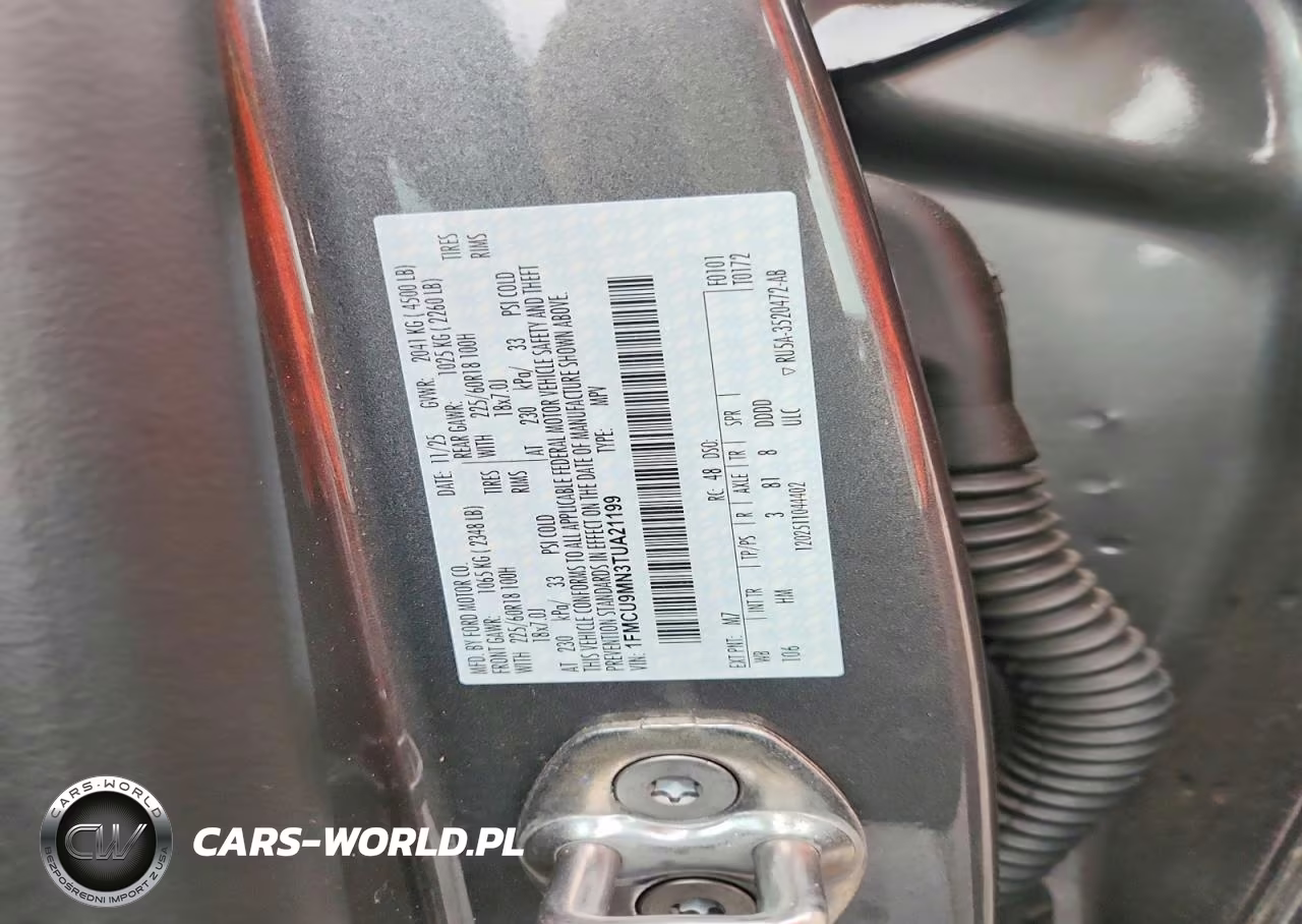 2026 Ford Escape St Line VIN:1FMCU9MN3TUA21199 - 13