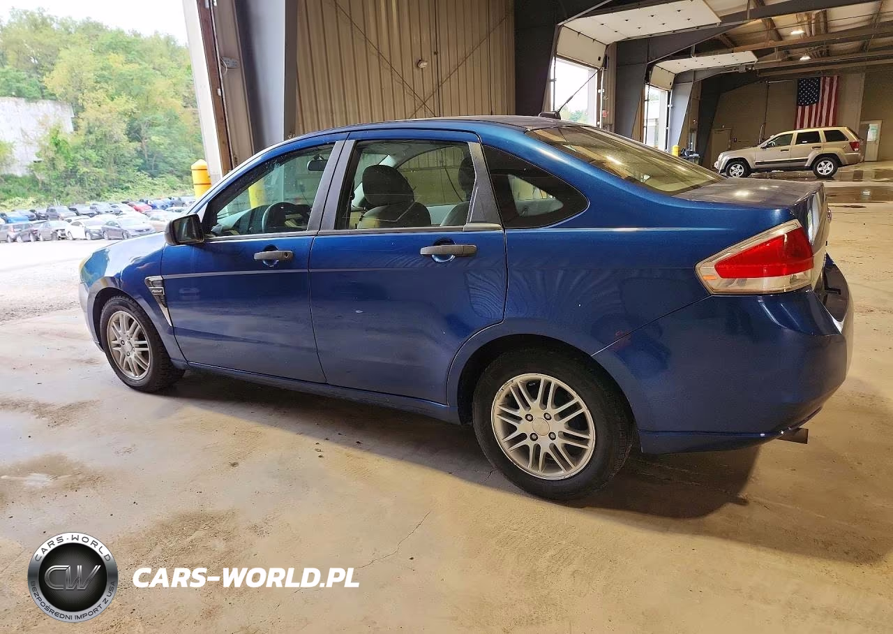 2008 Ford Focus Se VIN:1FAHP35N58W240762 - 2