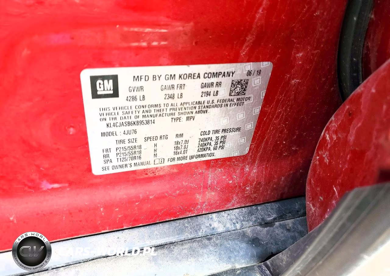 2019 Buick Encore Preferred VIN:KL4CJASB6KB953814 - 13