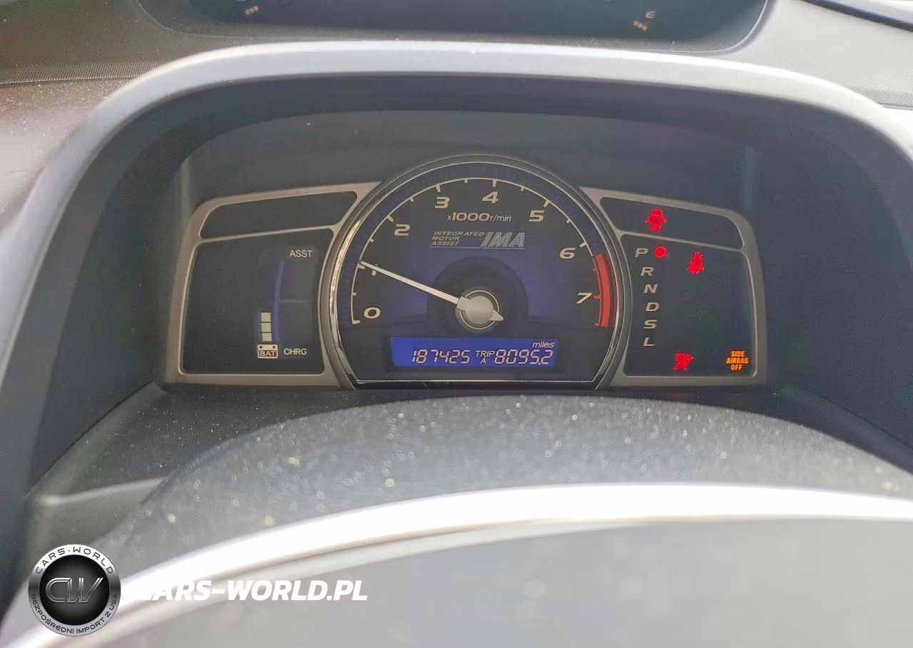 2006 Honda Civic Hybrid VIN:JHMFA36296S002150 - 9