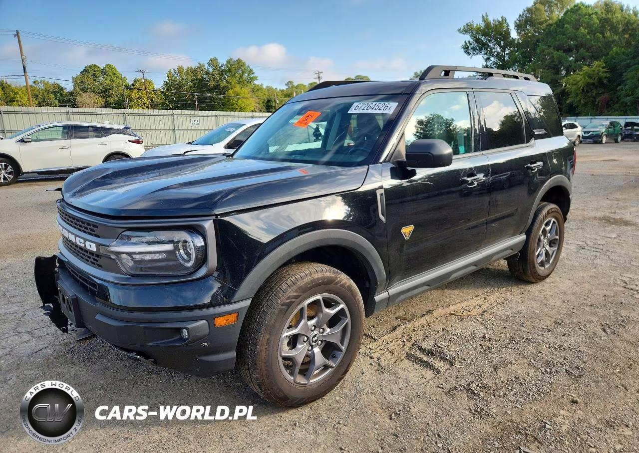 2022 Ford Bronco Sport Badlands VIN:3FMCR9D90NRD42518 - 1