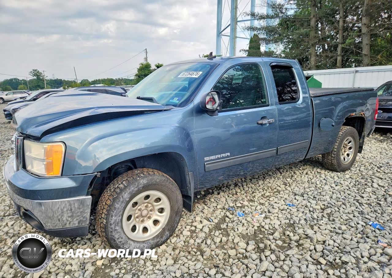 2013 GMC Sierra K1500 Sle VIN:1GTR2VE78DZ366679 - 1