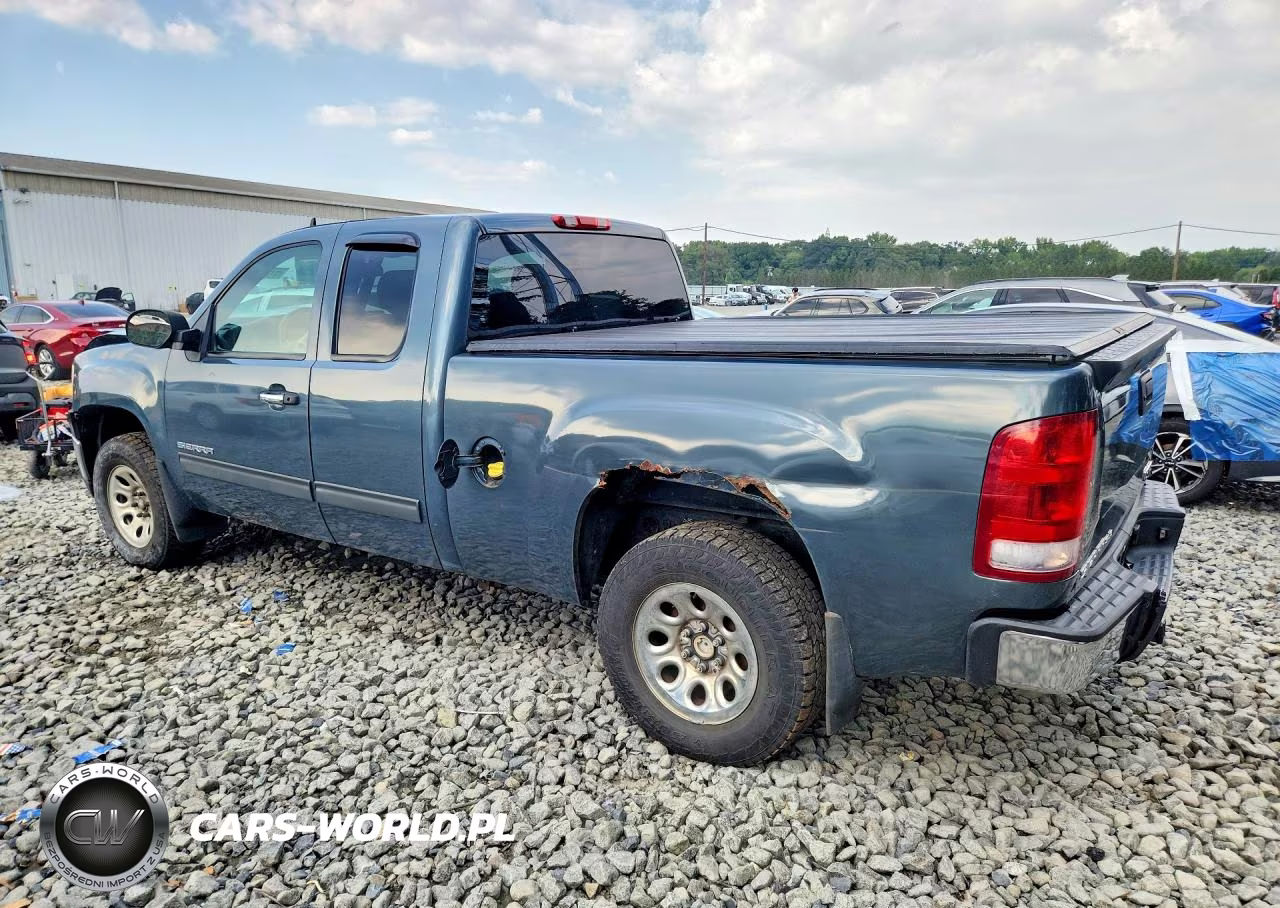 2013 GMC Sierra K1500 Sle VIN:1GTR2VE78DZ366679 - 2