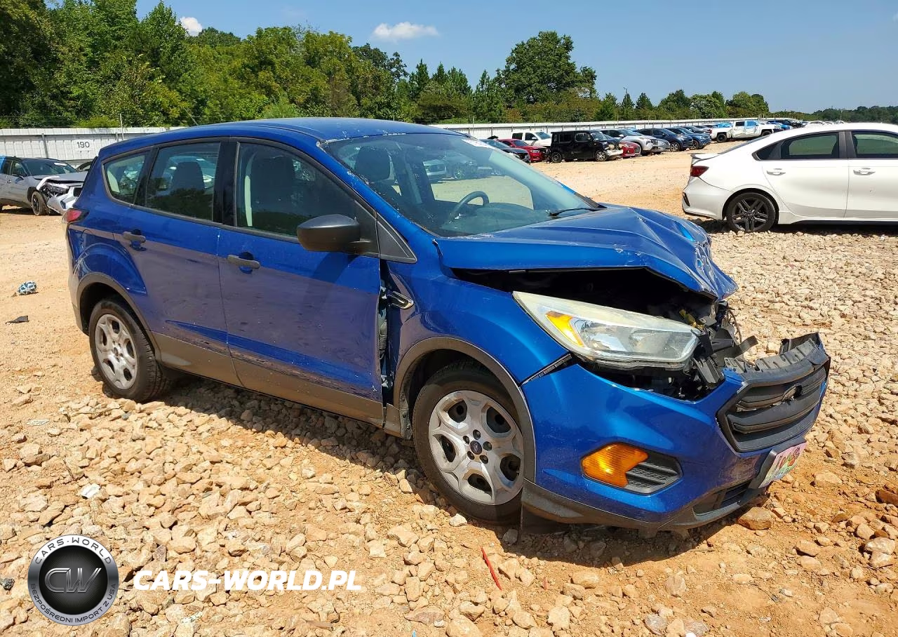 2017 Ford Escape S VIN:1FMCU0F71HUA04452 - 4