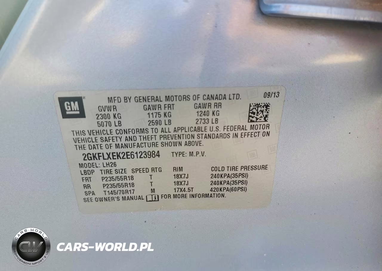 2014 GMC Terrain Slt VIN:2GKFLXEK2E6123984 - 12