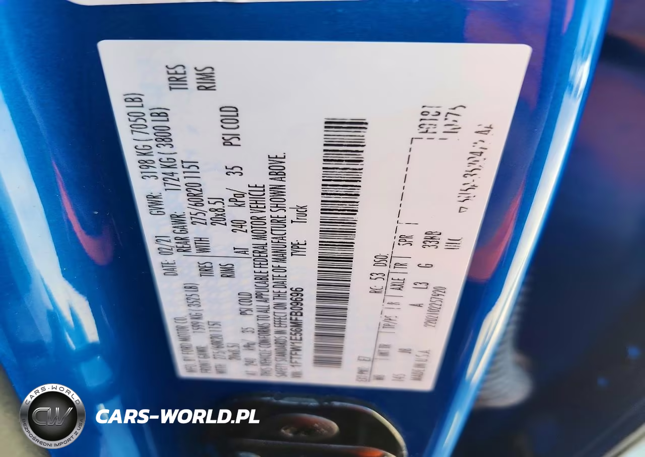 2021 Ford F150 VIN:1FTFW1E56MFB09696 - 12