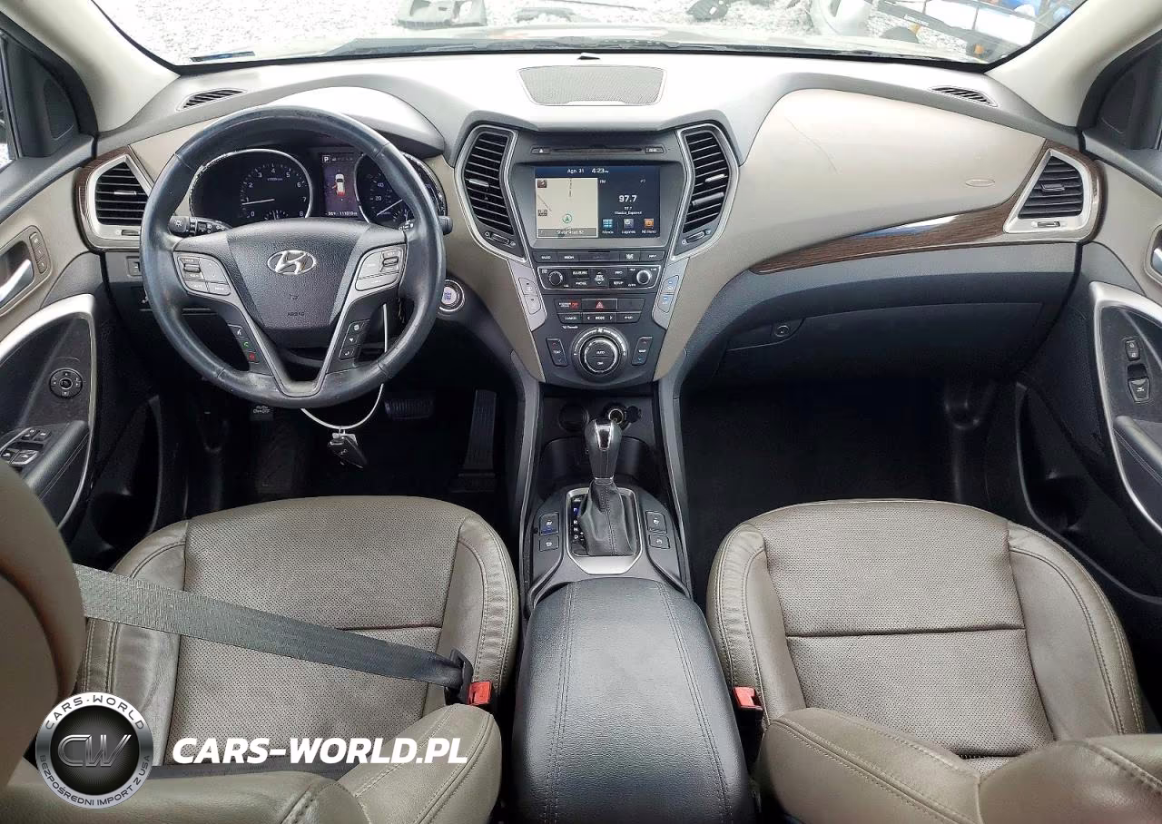 2017 Hyundai Santa Fe Sport 2.0T Ultimate VIN:5XYZW4LA3HG384606 - 8