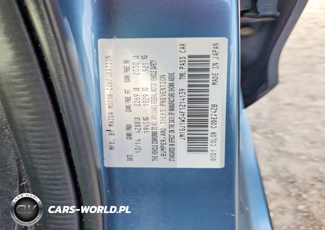 2015 Mazda 6 Grand Touring VIN:JM1GJ1W54F1214139 - 12
