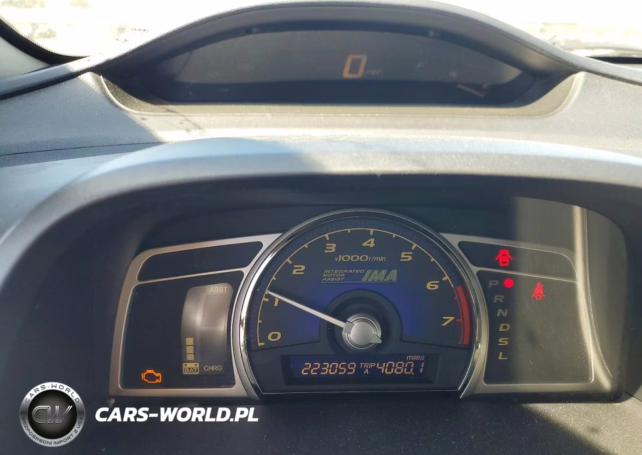 2008 Honda Civic Hybrid VIN:JHMFA36228S013302 - 9