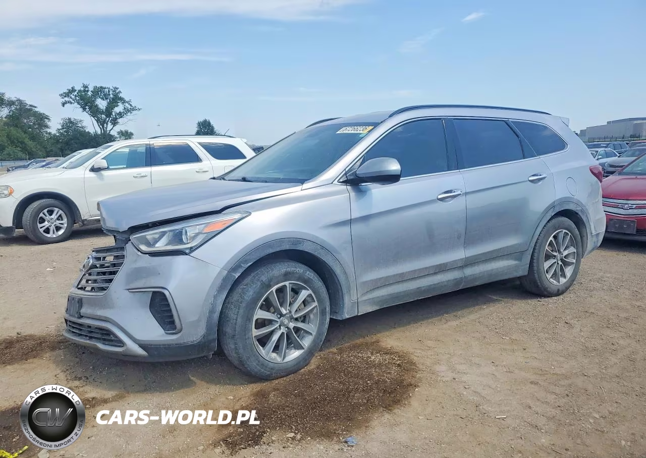 2018 Hyundai Santa Fe Se VIN:KM8SMDHF3JU293685 - 1