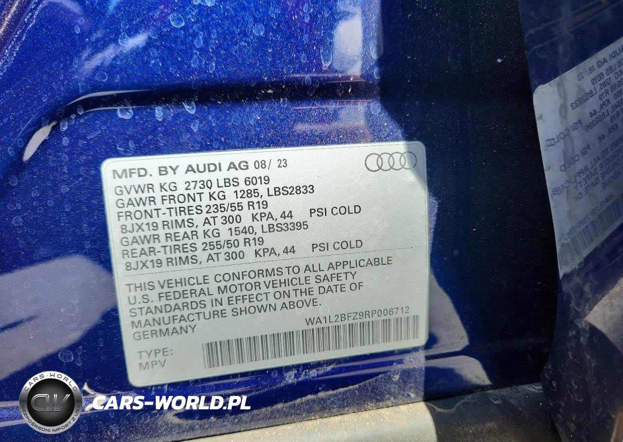 2024 Audi Q4 E-Tron Premium Plus VIN:WA1L2BFZ9RP006712 - 14