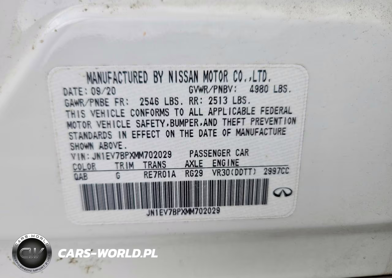 2021 Infiniti Q50 Luxe VIN:JN1EV7BPXMM702029 - 12