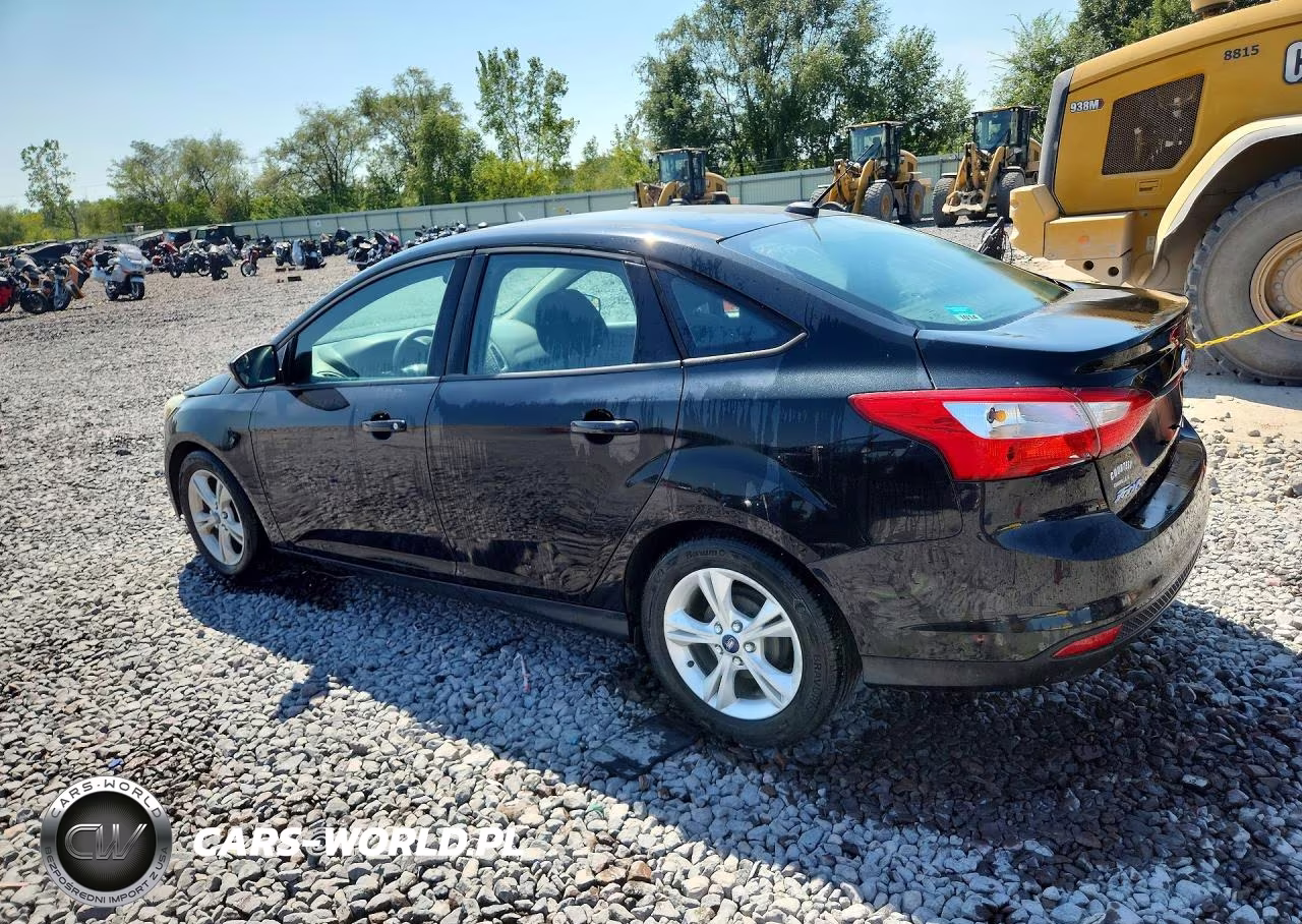 2014 Ford Focus Se VIN:1FADP3F29EL417734 - 2