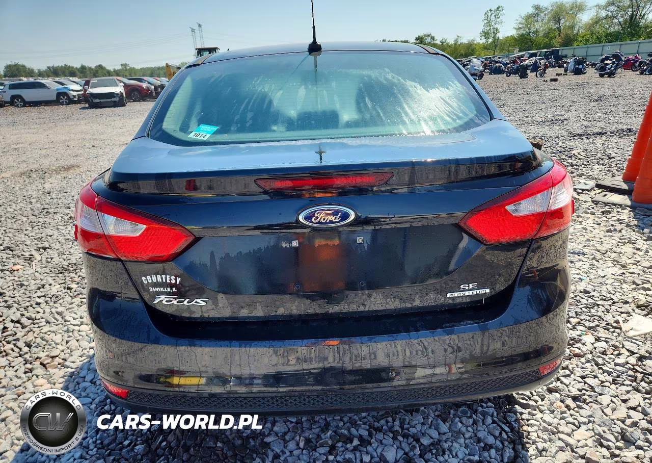 2014 Ford Focus Se VIN:1FADP3F29EL417734 - 6