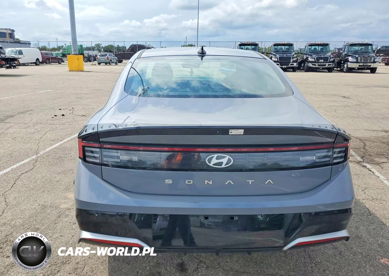 2025 Hyundai Sonata Sel VIN:KMHL64JA4SA501850 - 6