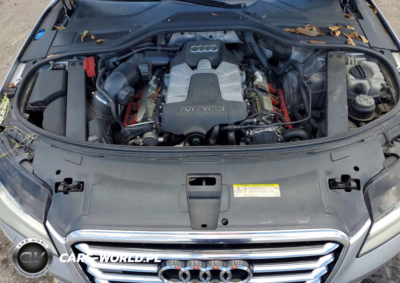 2013 Audi A8 L Quattro VIN:WAURGAFD4DN026383 - 11