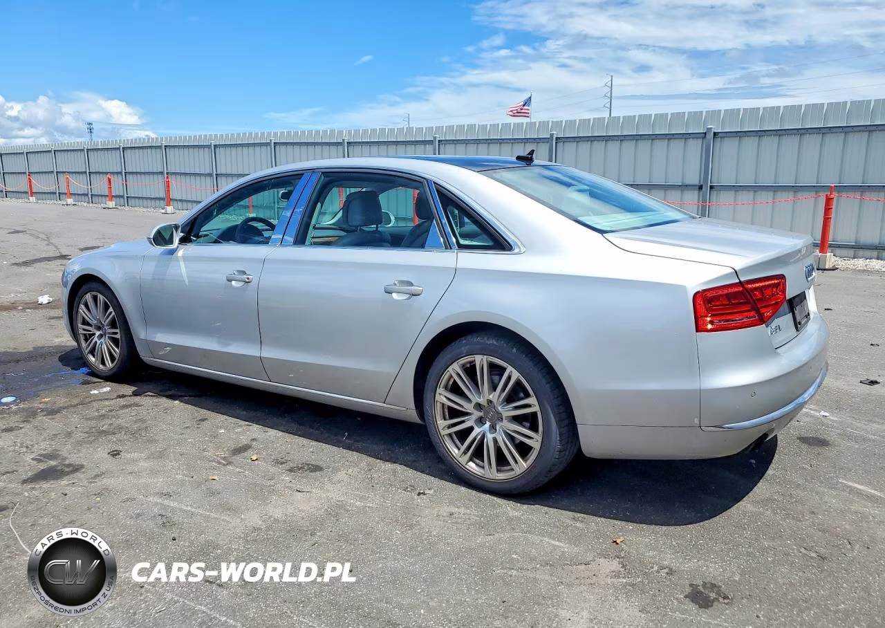 2013 Audi A8 L Quattro VIN:WAURGAFD4DN026383 - 2