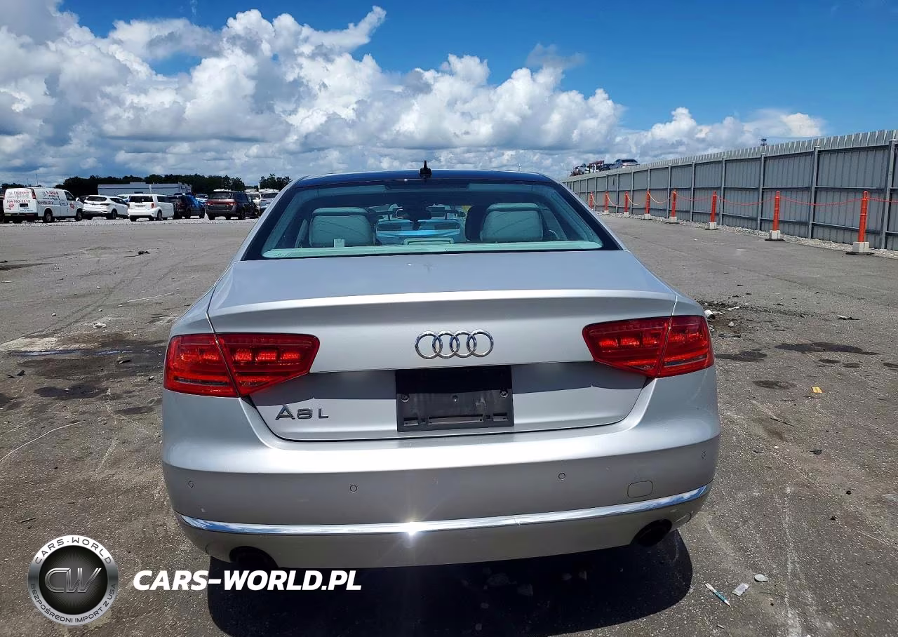 2013 Audi A8 L Quattro VIN:WAURGAFD4DN026383 - 6