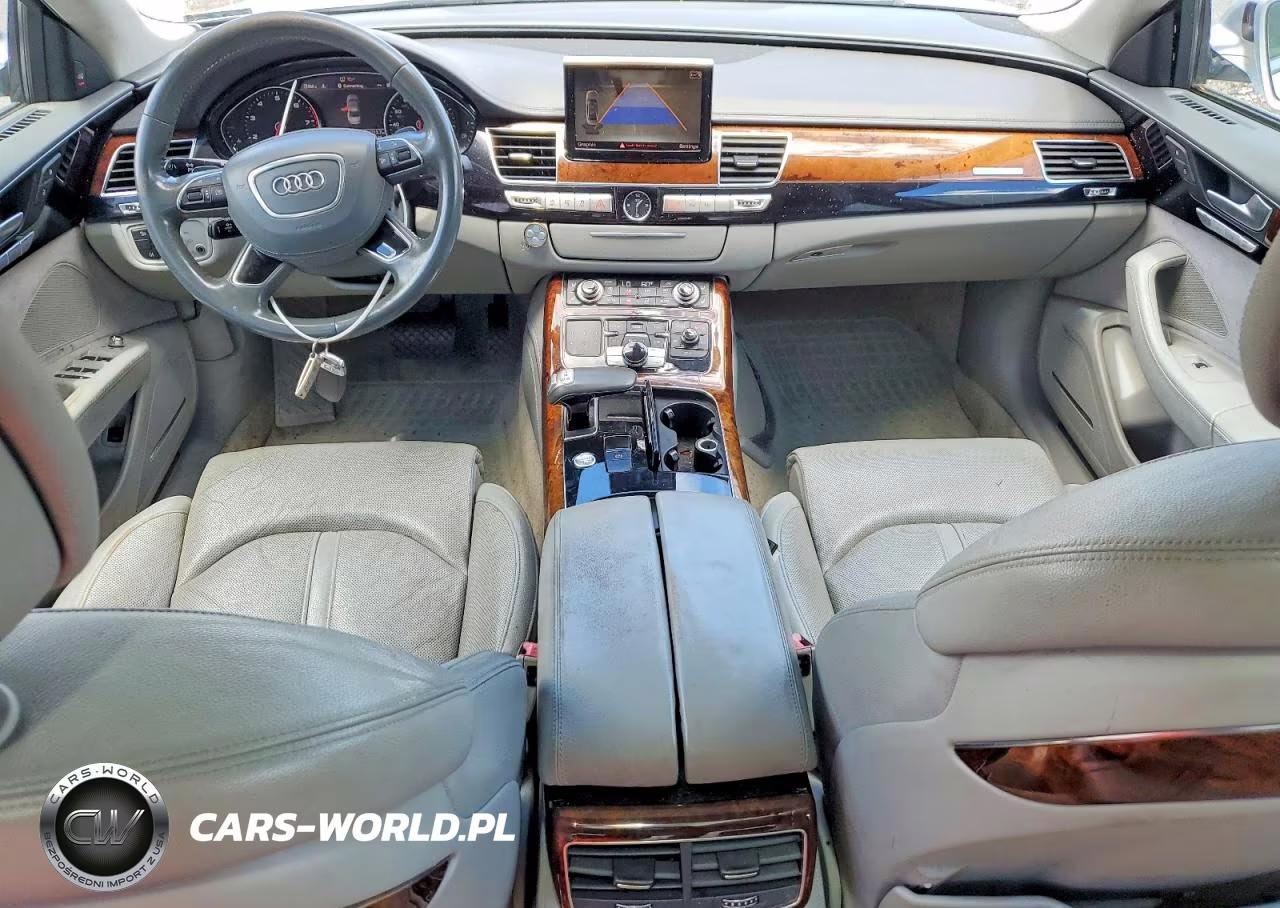 2013 Audi A8 L Quattro VIN:WAURGAFD4DN026383 - 8