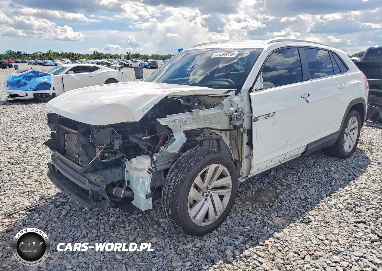 2022 Volkswagen Atlas Cross Sport Se VIN:1V2WC2CA9NC230612 - 1