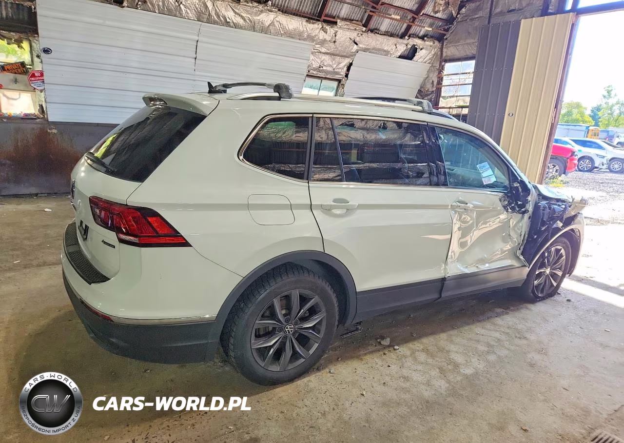 2022 Volkswagen Tiguan Se VIN:3VV2B7AX1NM138868 - 3