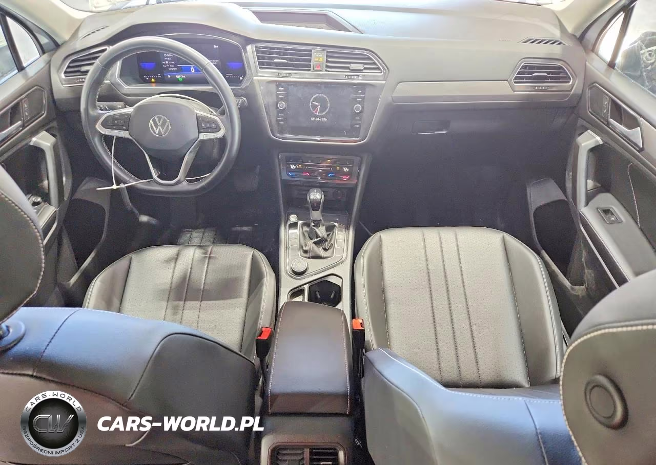 2022 Volkswagen Tiguan Se VIN:3VV2B7AX1NM138868 - 8