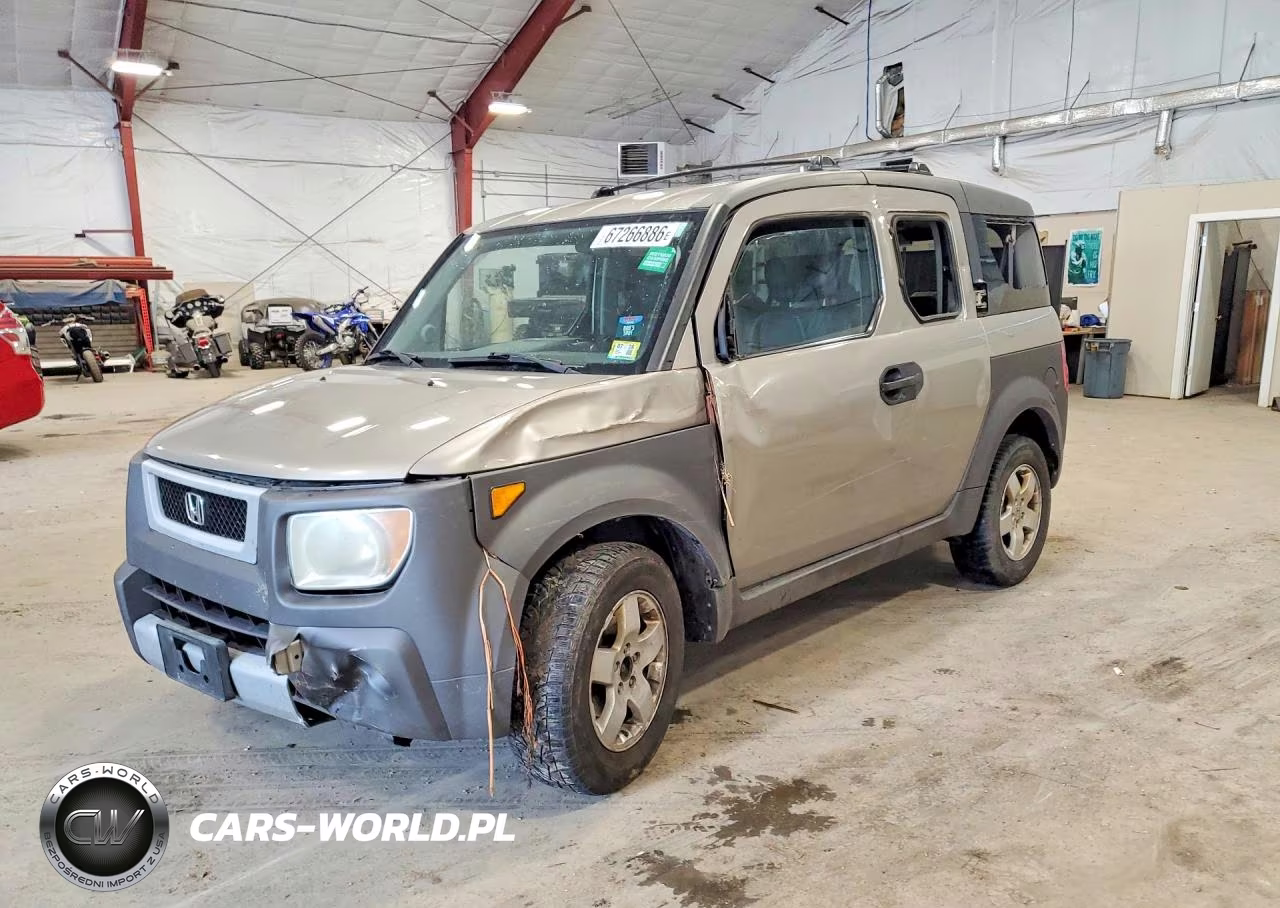 2003 Honda Element Ex VIN:5J6YH28683L053168 - 1