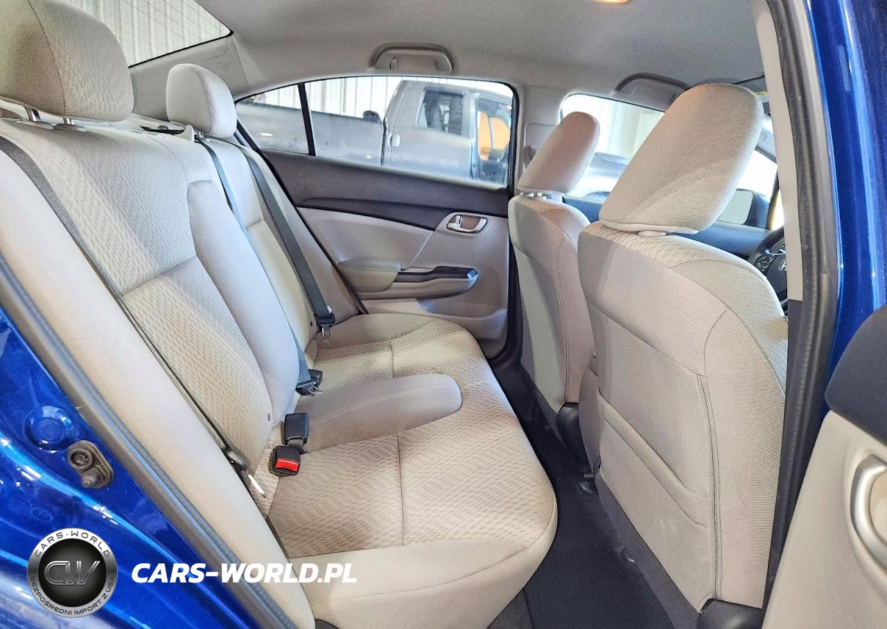 2015 Honda Civic Lx VIN:19XFB2F58FE245356 - 10