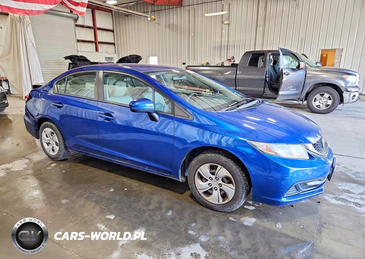 2015 Honda Civic Lx VIN:19XFB2F58FE245356 - 4