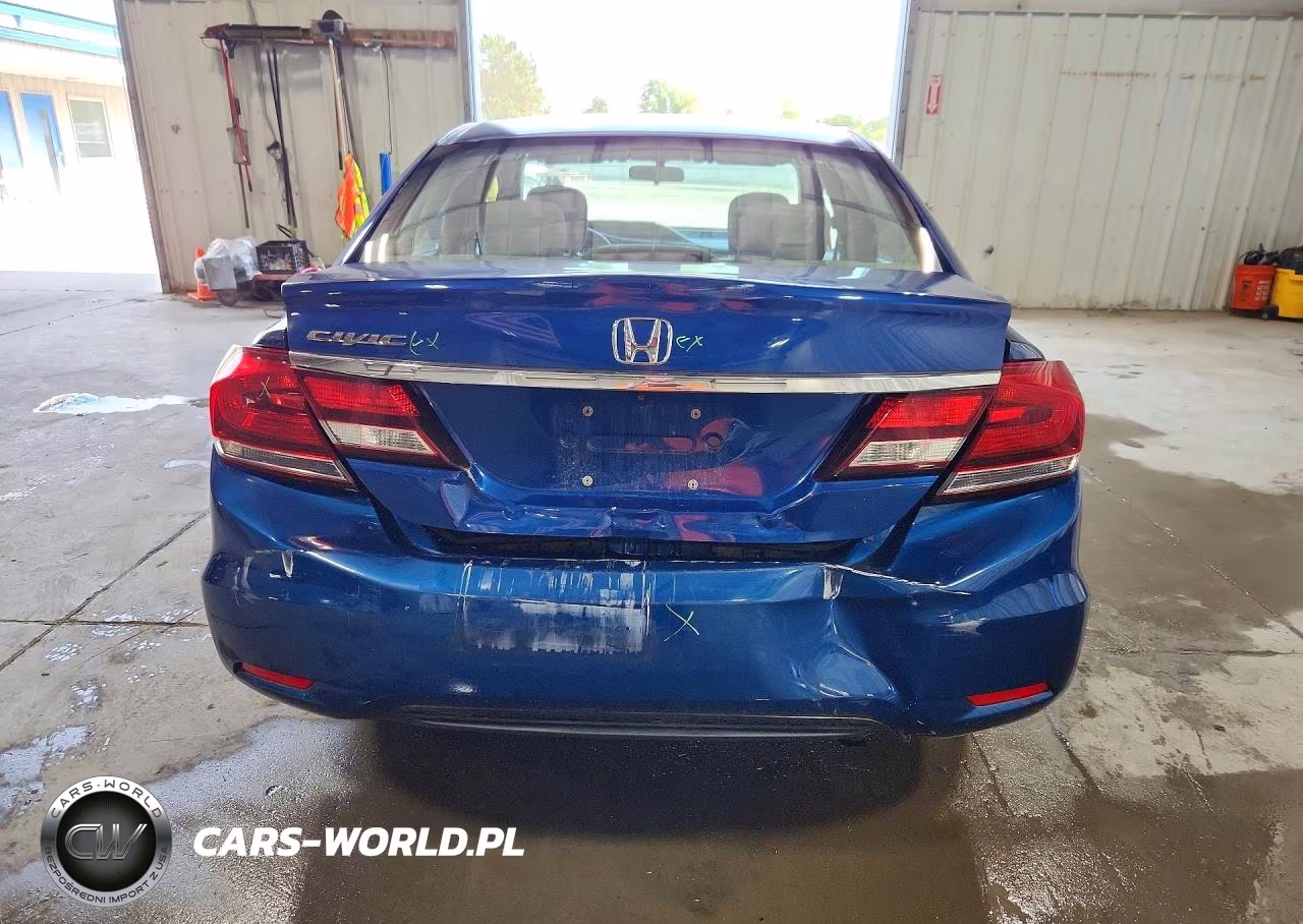 2015 Honda Civic Lx VIN:19XFB2F58FE245356 - 6